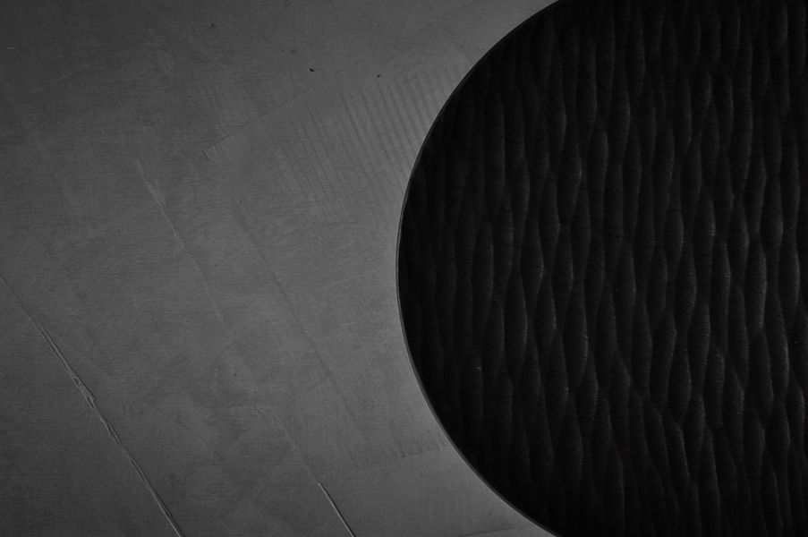 手感水紋圓盤_黑色生漆 