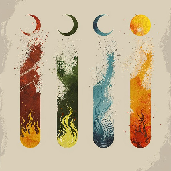 錢的四元素─財富性格與芳療解方【課程意願登記】 紓壓,精油,芳療,牌卡,靜心,紓解壓力,下班活動