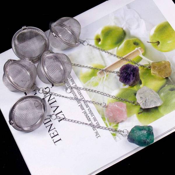 預購 礦石泡茶器｜原礦款、愛心造型款 泡茶器,濾茶,喝茶,茶葉,水晶,原礦,東菱石,黃水晶,粉水晶,紫水晶,愛心