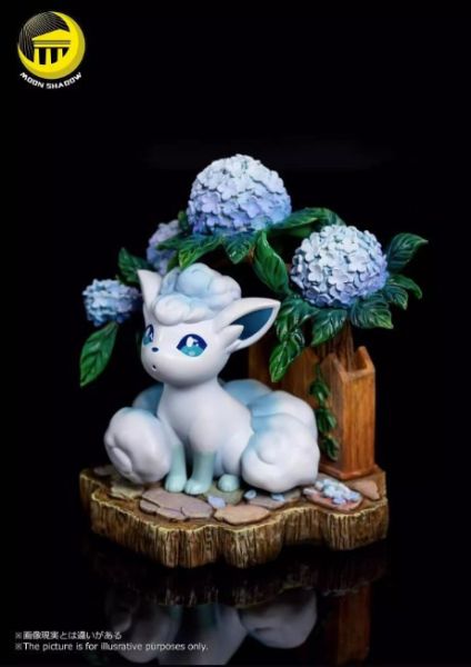 ﹝代購﹞GK  月影殿﹝精靈寶可夢﹞冰火雙生 冰六尾自然場景 