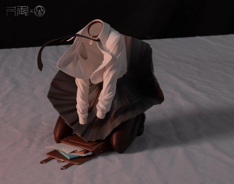 ﹝代購﹞GK  尺玉X畫畫的花噎菜﹝原創﹞起風了 