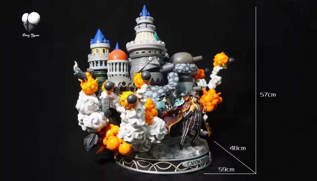 ﹝預購﹞GK   Dirty Queen﹝海賊王﹞海賊變身系列第一彈-大頭目！卡彭 · 貝基 