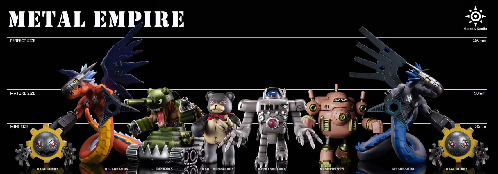 ﹝預購﹞GK  創世﹝數碼寶貝﹞黑暗四天王  城市篇 第七彈  守衛獸 