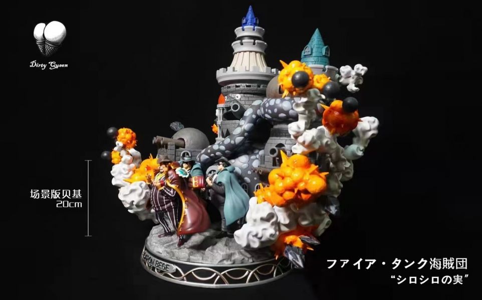 ﹝預購﹞GK   Dirty Queen﹝海賊王﹞海賊變身系列第一彈-大頭目！卡彭 · 貝基 