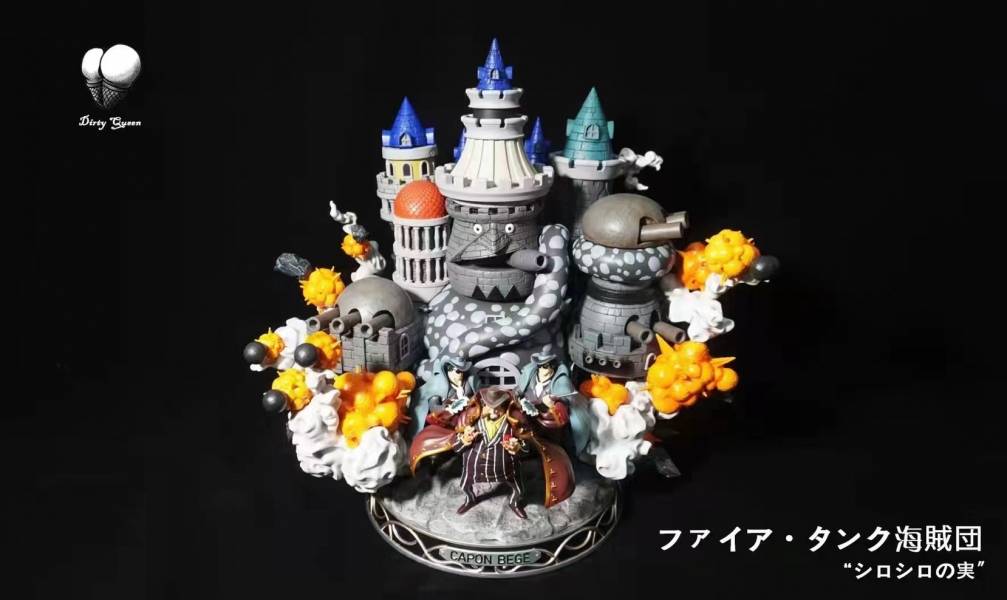 ﹝預購﹞GK   Dirty Queen﹝海賊王﹞海賊變身系列第一彈-大頭目！卡彭 · 貝基 