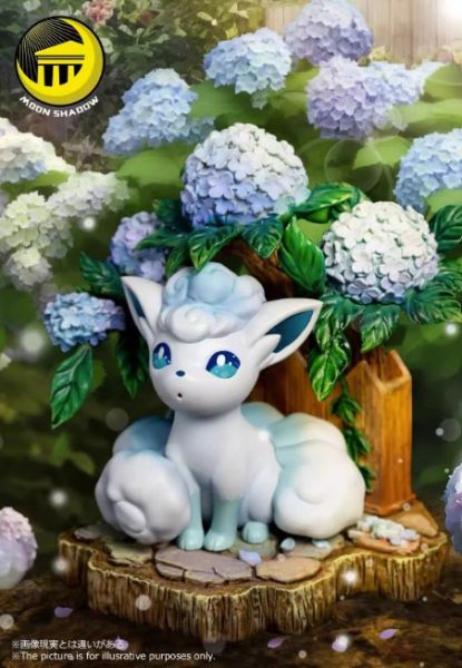 ﹝代購﹞GK  月影殿﹝精靈寶可夢﹞冰火雙生 冰六尾自然場景 