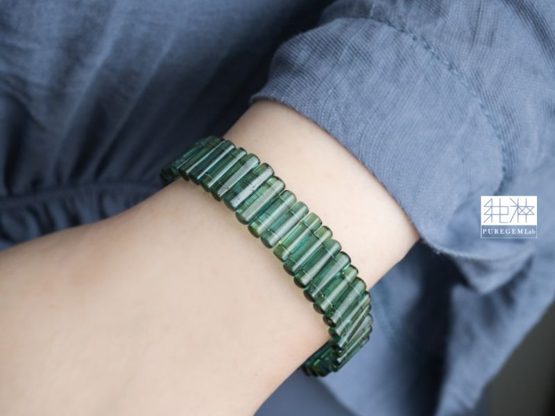 頂級老料淨透藍綠碧璽手排 碧璽,電氣石,Tourmaline,帕拉伊巴藍碧璽,金絲雀碧璽,Rubylite,紅寶碧璽