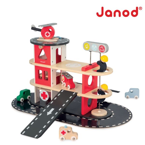 【法國Janod】城市冒險-119中心 