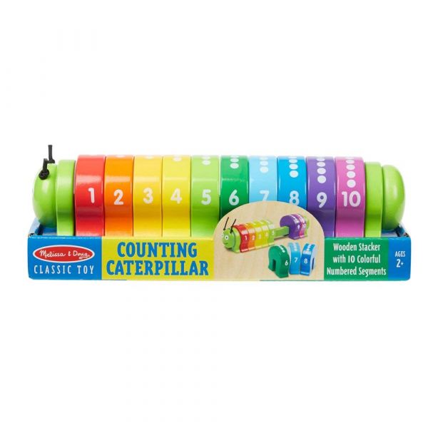 美國Melissa & Doug數數毛毛蟲 美國瑪莉莎,教具,數學,顏色,金山文教,