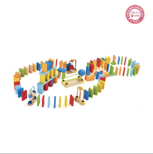 Hape超級骨牌遊戲組 骨牌遊戲,HAPE經典骨牌