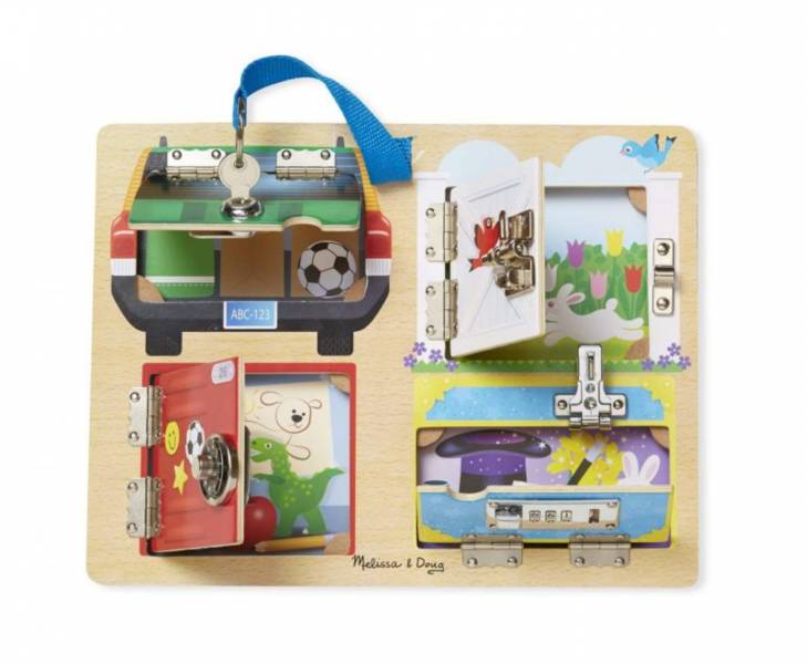 美國Melissa & Doug生活技能-鎖匠 開鎖教具,美國瑪麗莎,手部發展,美國Melissa & Doug