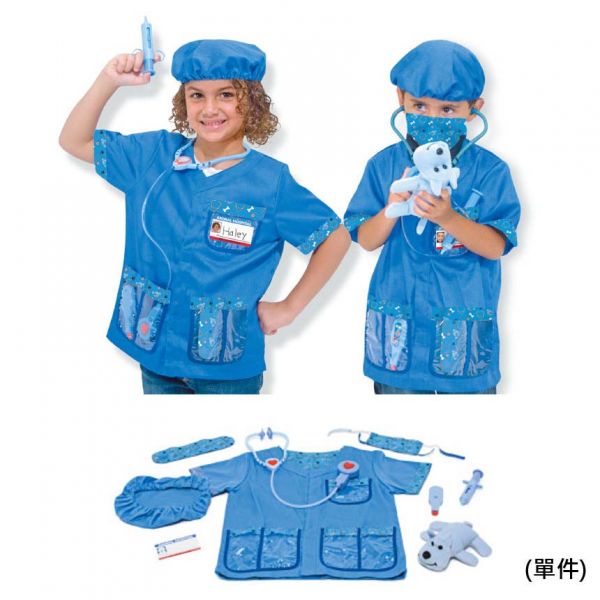 美國Melissa ＆ Doug迪克獸醫（單件） Melissa ＆ Doug,獸醫組,角色扮演,教具,金山文教