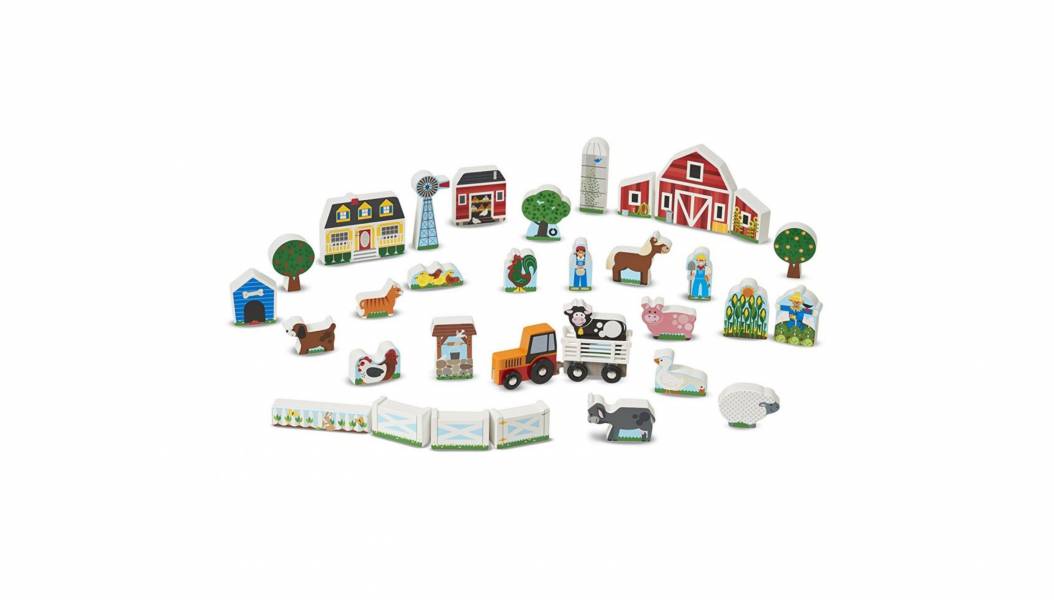 情境積木-農場 農場主題,動物,情境遊戲,美國瑪莉莎