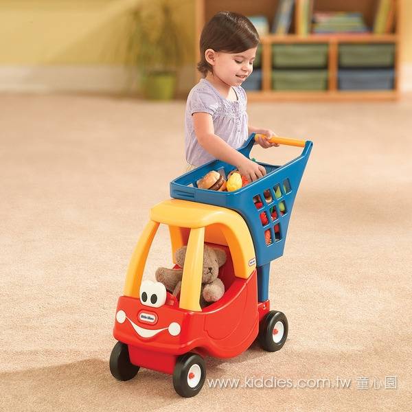 美國 Little Tikes 淘氣購物車 美國Little Tikes,淘氣購物車,兒童購物推車,扮演角,大肌肉訓練