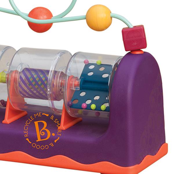 美國B.Toys搖滾豆豆 Spin, Rattle & Roll 美國B.Toys,科育,感統教具,視覺追視