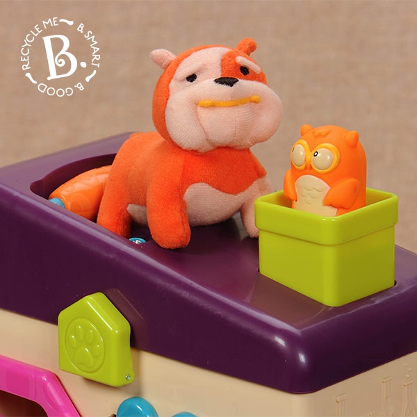 美國 B.Toys 毛小孩寵物診所 寵物診所,幼兒教具,配對鎖匙,B.TOYS,兒童教具,科育