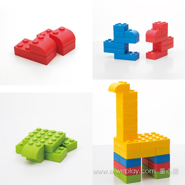 巧巧大積木-32件 大積木,軟性積木,幾何形狀積木,幼兒園所