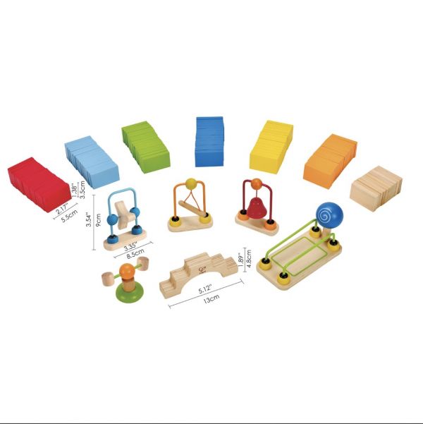 Hape超級骨牌遊戲組 骨牌遊戲,HAPE經典骨牌