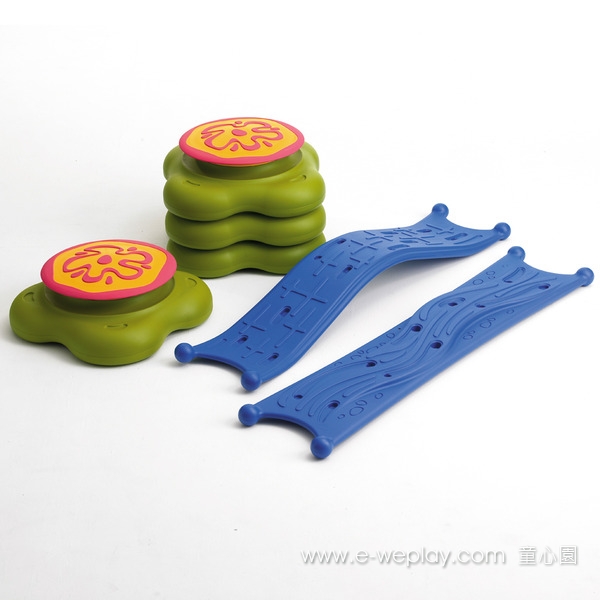 Weplay 快樂島 - 6件組 幫助孩童動作發展,快樂島,童心園,WE PLAY,