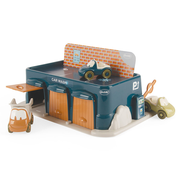 dantoy洗車停車場 停車場玩具,車車,車輛玩具