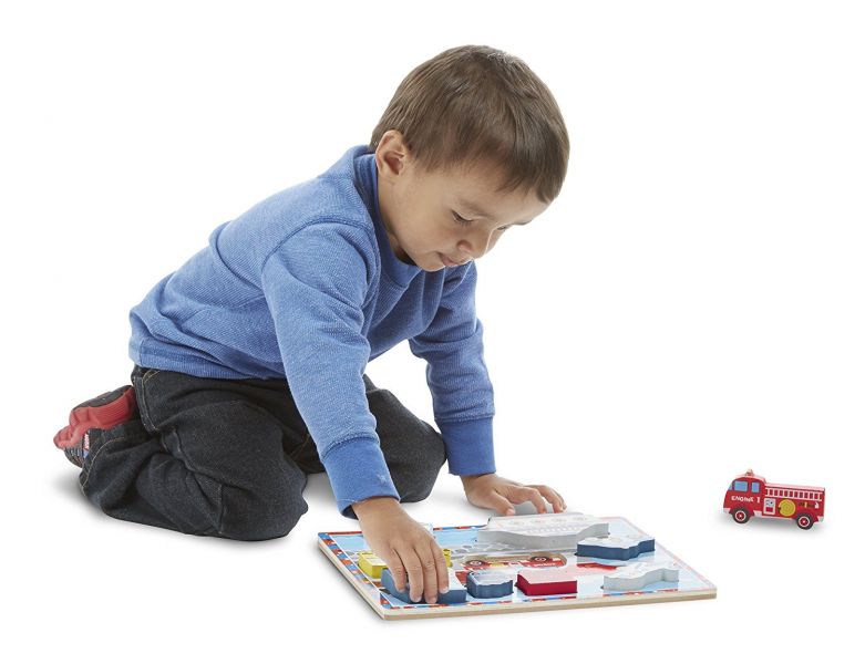 美國Melissa & Doug厚片拼圖-海洋交通工具 美國Melissa & Doug,厚片拼圖,陸海空交通工具