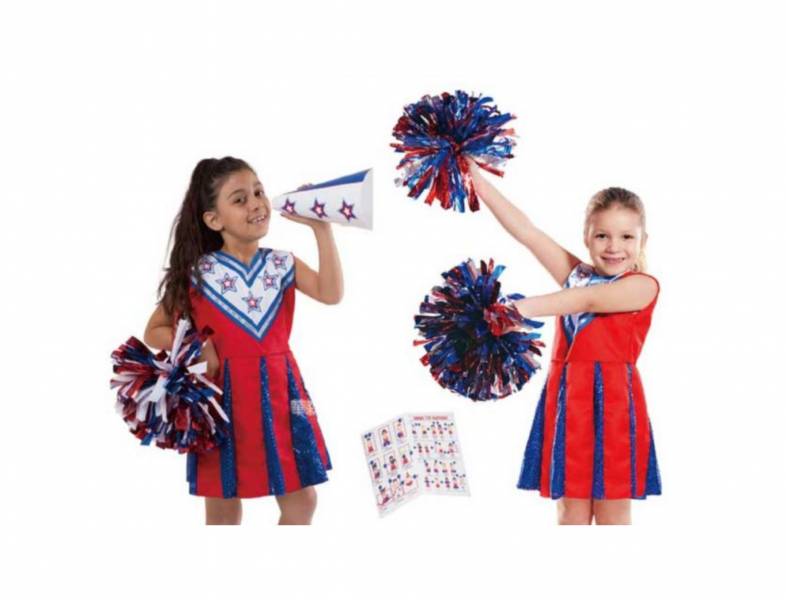 美國Melissa & Doug啦啦隊表演服 美國Melissa ＆ Doug,角色扮演,教具,博客來,啦啦隊服裝,快樂禔,畢業典禮服裝