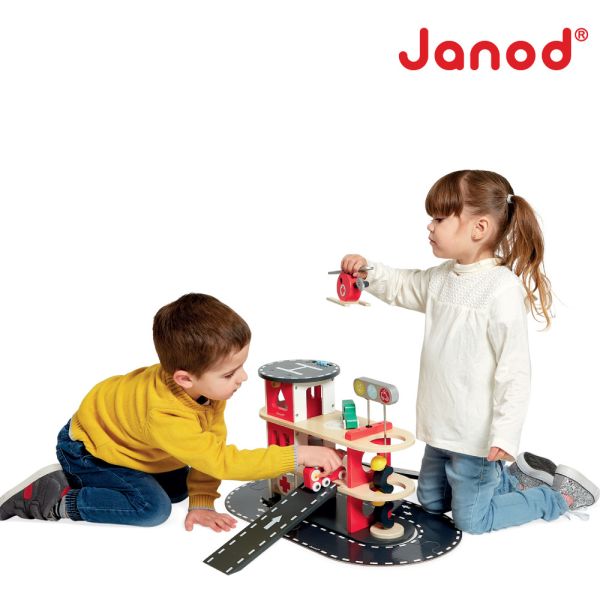 【法國Janod】城市冒險-119中心 