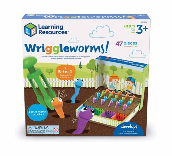 美國Learning Resources農場抓蟲蟲 手眼協調,教學資源,抓蟲,分類配對