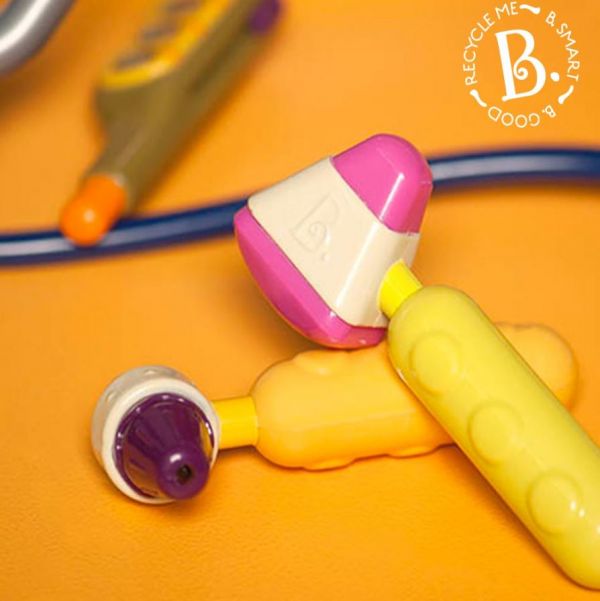 美國B.Toys達特醫生診療箱 醫生組,兒童扮演醫生,角色扮演,美國B.TOYS,科育