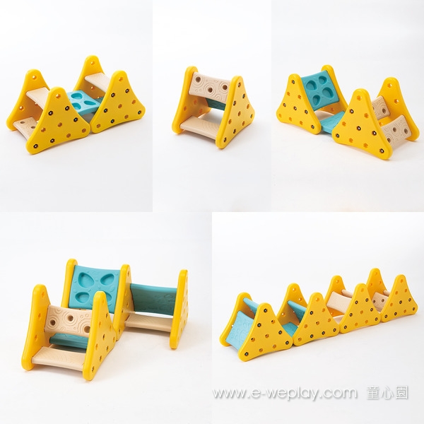 Weplay 吉士山丘 攀爬架,融合爬行,WEPLAY,上和勤,教具廠商,育心幼教社