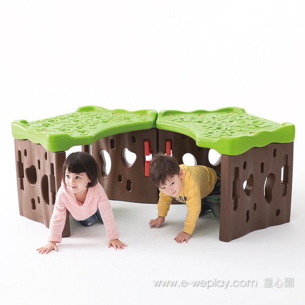 Weplay 玩轉樹洞 爬行,前庭,創造與想像力,WEPLAY,童心園,兒童教具,教具,幼兒園教具,教具廠商,高雄教具