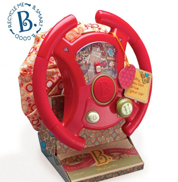 美國B.Toys航多路方向盤 方向盤,美國B.Toys,航多路方向盤,科育,感覺統合,小枕頭