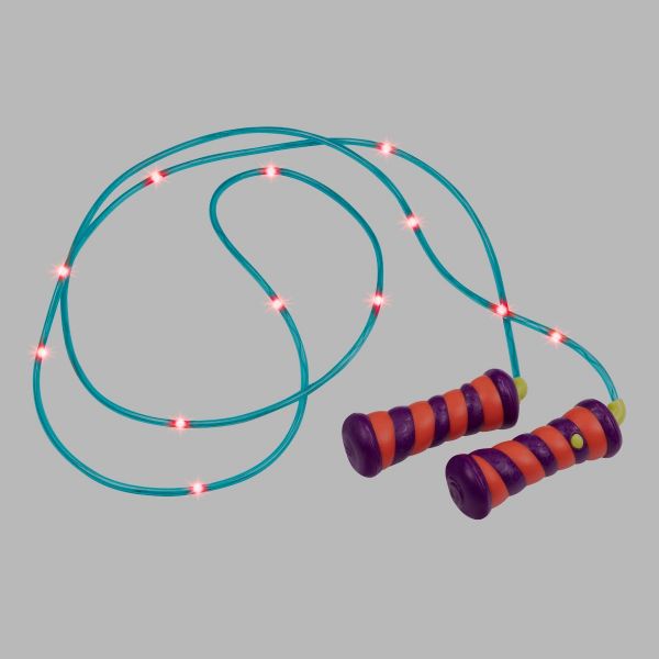 發光的跳繩 美國B.toys 墊腳尖跳跳繩 美國B.Toys,發光的跳繩,墊腳尖跳跳繩,協調性,身體均衡發展