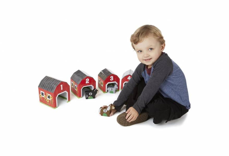 美國Melissa ＆ Doug 數字與配對學習農場 Melissa ＆ Doug,數字,配對,農場