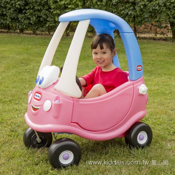 美國Little Tikes時尚跑車 - 粉紅 Little Tikes,童心園,腳行車,華森葳,博客來,