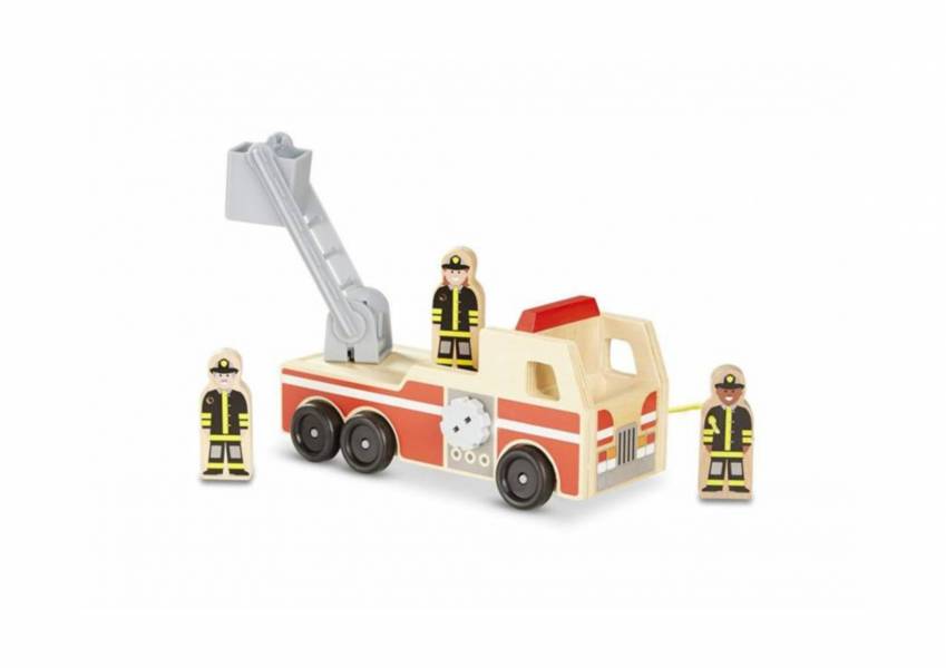 美國Melissa ＆ Doug消防救援站Ⅱ代 消防員造型,社會扮演,美國瑪莉莎,快樂禔,教具,幼教,美國Melissa ＆ Doug