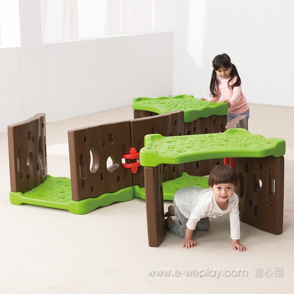 Weplay 玩轉樹洞 爬行,前庭,創造與想像力,WEPLAY,童心園,兒童教具,教具,幼兒園教具,教具廠商,高雄教具
