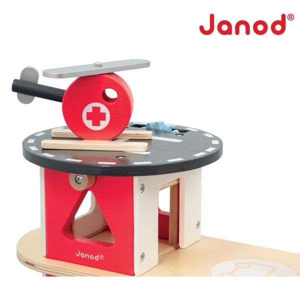 【法國Janod】城市冒險-119中心 