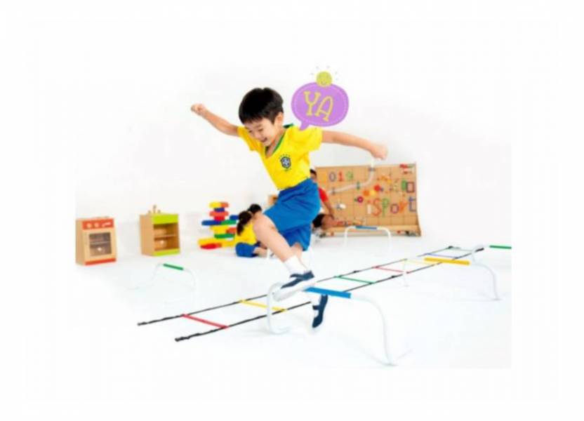 好童年-isport活力敏捷跳跳組 兒童體適能,i sport,繩梯,跨欄,動作發展