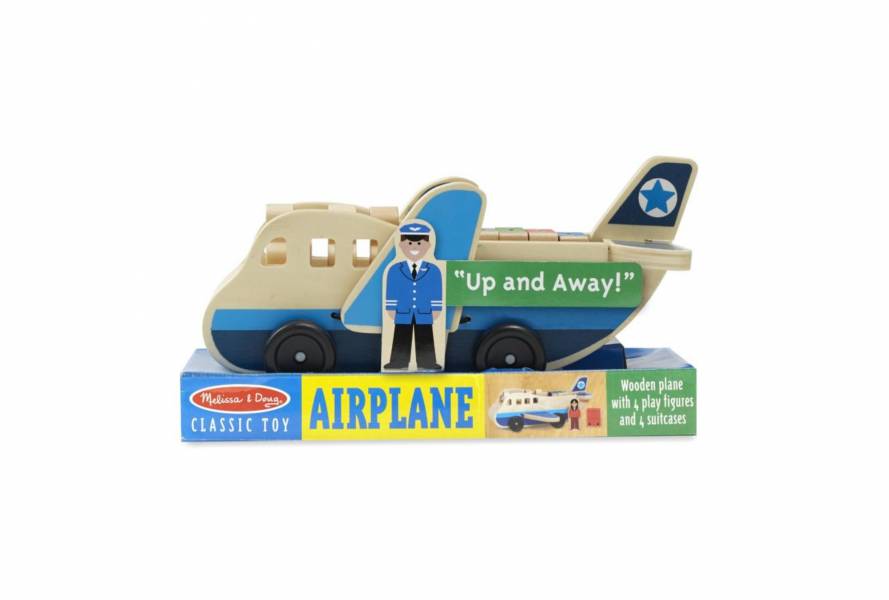 美國Melissa ＆ Doug飛航轉運站Ⅱ代 兒童飛機玩具,航空教具,飛行角色扮演,飛行安全,兒童學習玩具,木製飛機,幼兒教育,學前教育,遊戲學習,飛航轉運站
