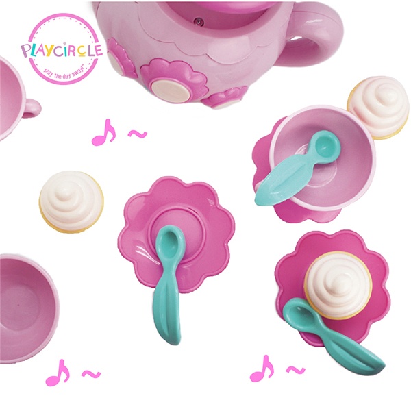 美國 Play Circle愛莉絲的音樂茶壺 音樂茶壺,美國 Play Circle,優質教具,角色扮演,扮家家酒