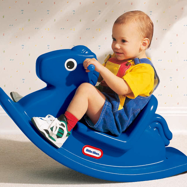 美國Little Tikes 飛天搖搖馬 - 桃紅 搖搖馬,騎乘教具,感覺統合,我們玩,WEPLAY