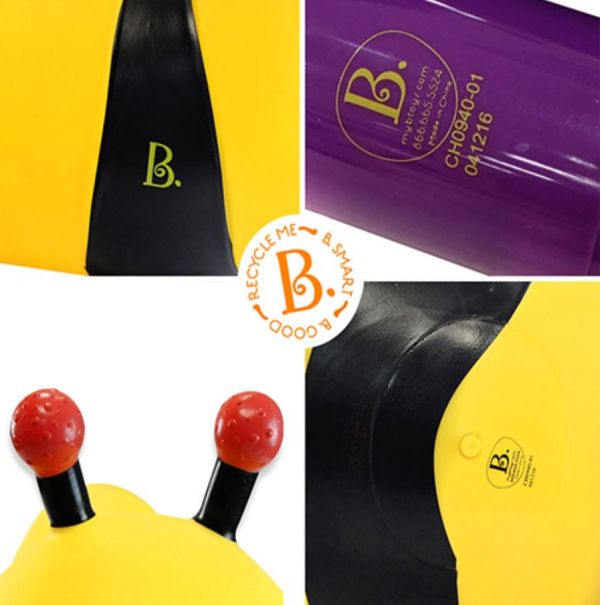 美國B.Toys蜜蜂跳跳 Bizzi 美國B.Toys,蜜蜂跳跳,博客來,科育,感覺統合,幼兒教具