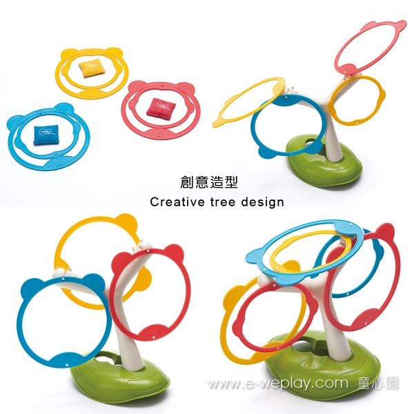Weplay 搖搖小樹苗 套圈圈,沙包,感覺統合,肌肉力量,體能,WEPLAY,教具