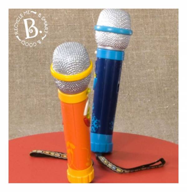 美國B.Toys卡拉OK麥克風 感統教具,麥克風,美國B.Toys,兒童禮物,
