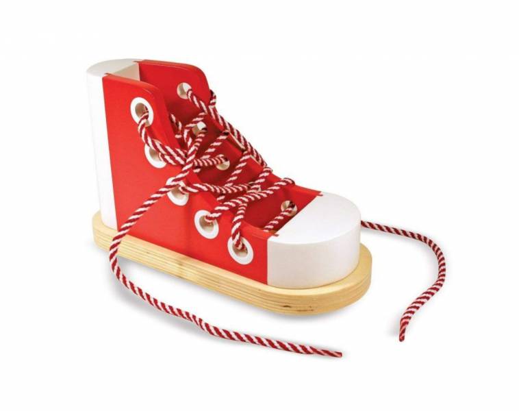 美國Melissa & Doug綁鞋帶學習鞋 美國瑪莉莎,Melissa & Doug,綁鞋帶,學習鞋,教具,