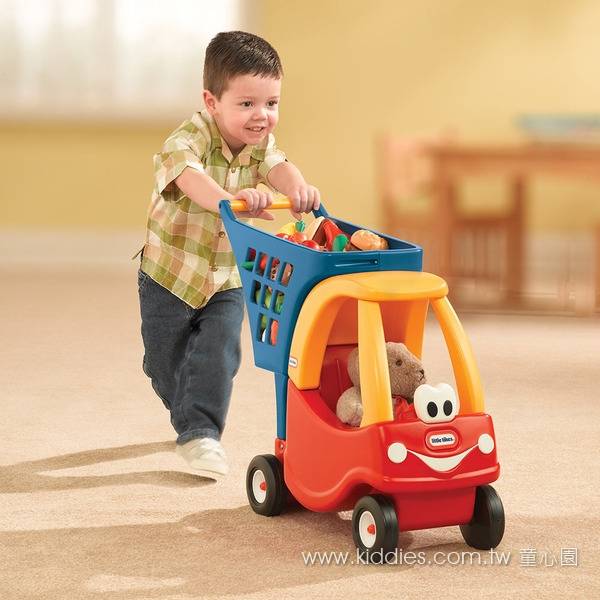美國 Little Tikes 淘氣購物車 美國Little Tikes,淘氣購物車,兒童購物推車,扮演角,大肌肉訓練