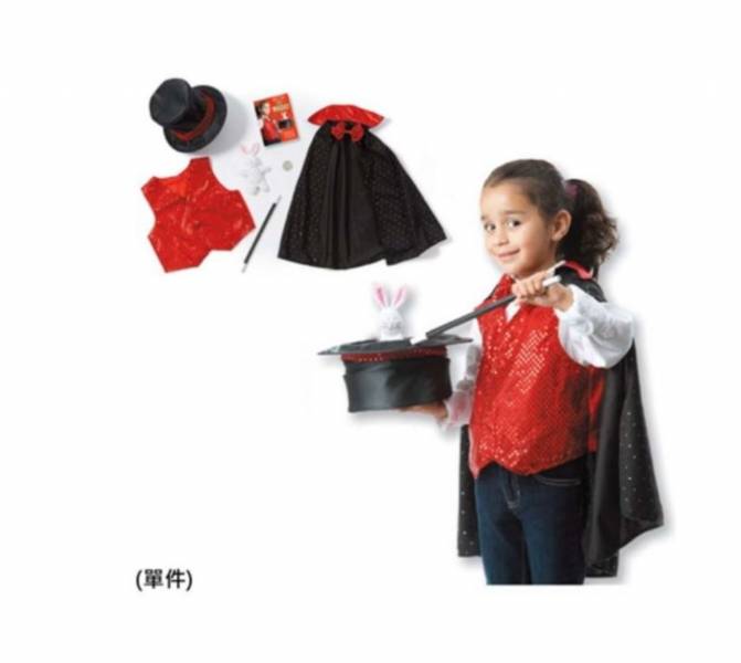 美國Melissa & Doug戴維魔術師（單件） 美國Melissa＆Doug,角色扮演,教具,博客來,魔術師,快樂禔,畢業典禮服裝,萬聖節服裝