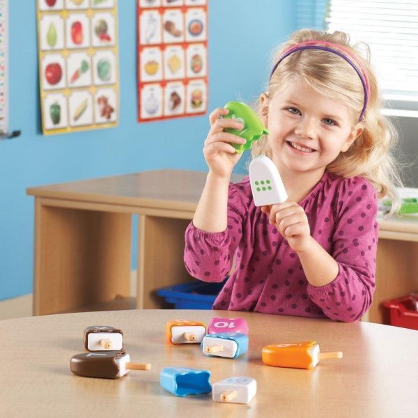 美國Learning Resources數字棒冰 數量,角色扮演,娃娃角,教學資源,Learning Resources,教具