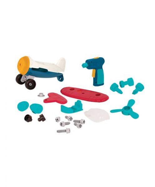 美國B.Toys索羅斯戰鬥機 拆解飛機,螺絲,美國B.Toys,索羅斯戰鬥機,科育,兒童教具